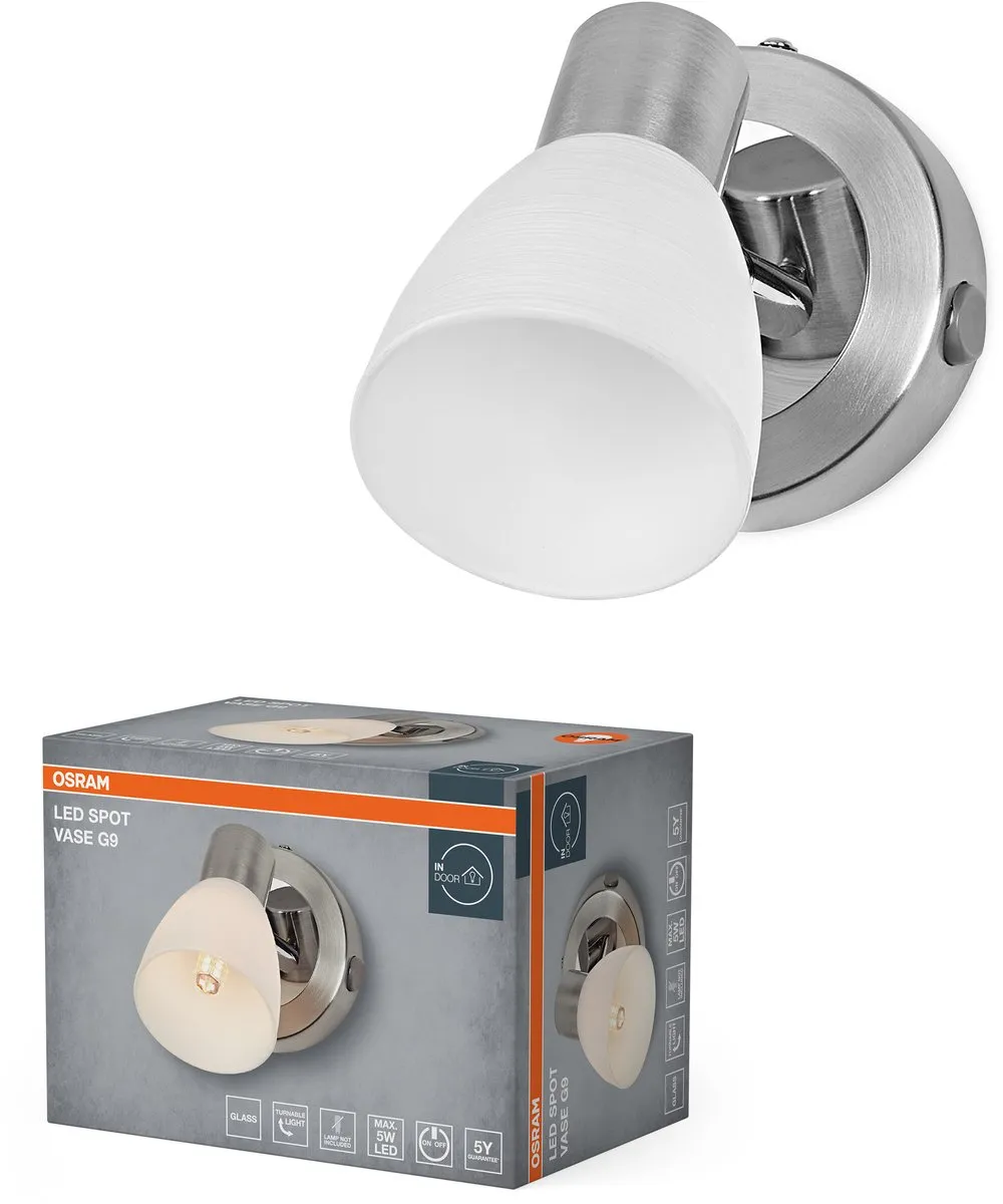 Osram LED Spot Vase G9 Wand- en Plafondspot
