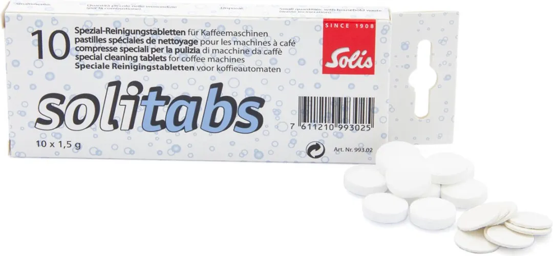 Solis Solitabs Reinigingstabletten 10 Stuks - 1,5g - afbeelding 6 van 6