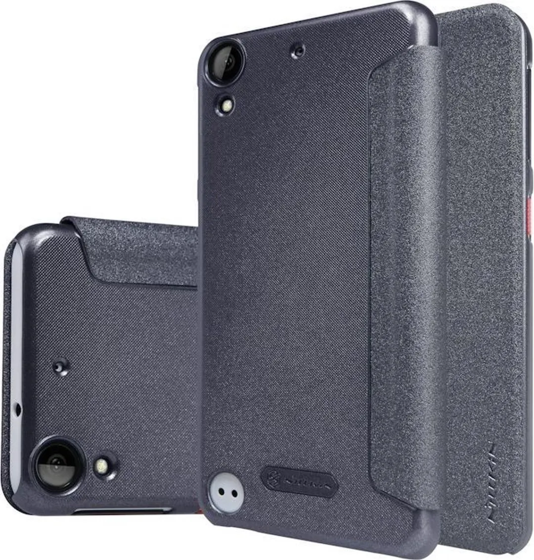 Nillkin New Sparkle Book Case HTC Desire 530 - Zwart/Grijs