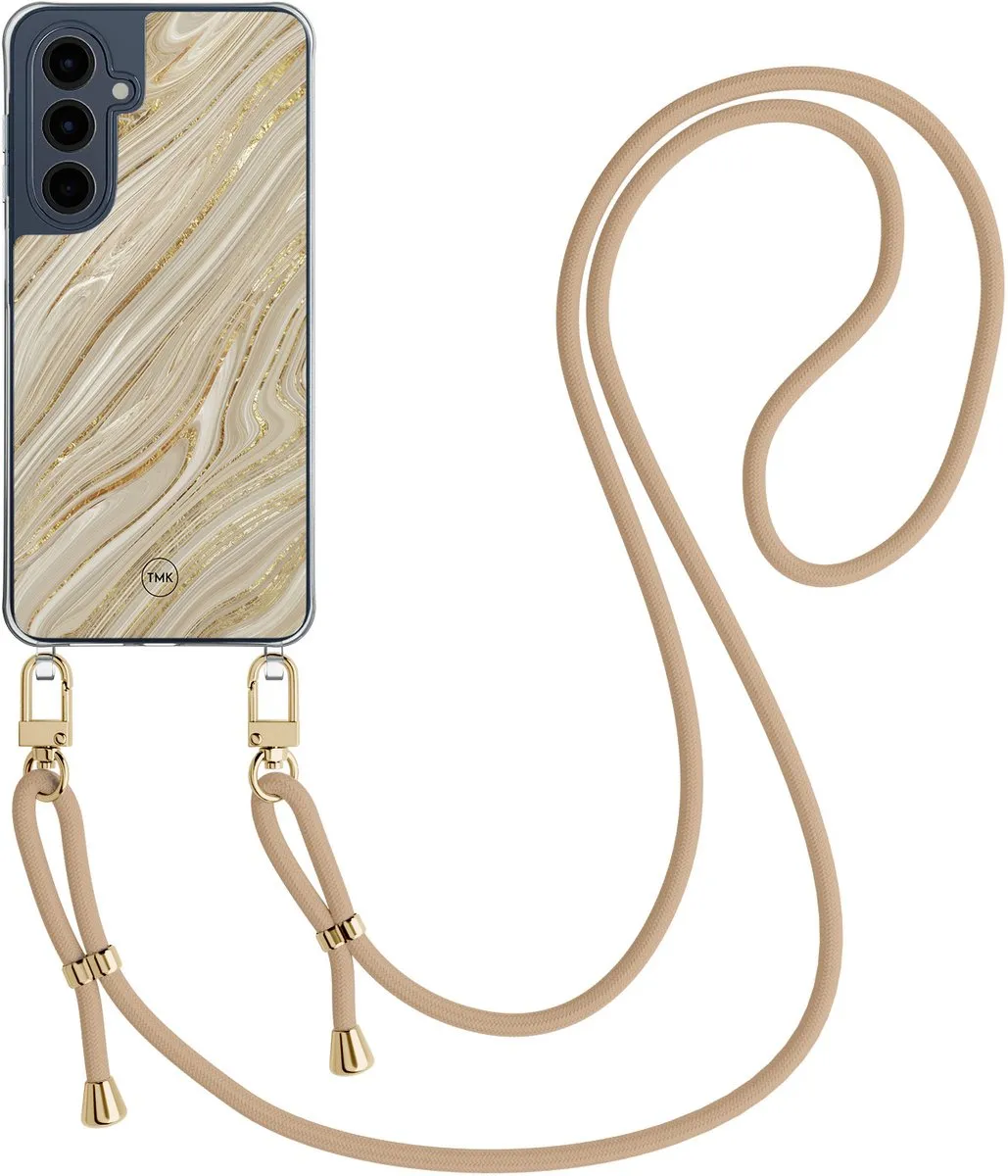 Casevibes Samsung Galaxy A16 Telefoonhoesje - Goud - CV/S/A16/C/006