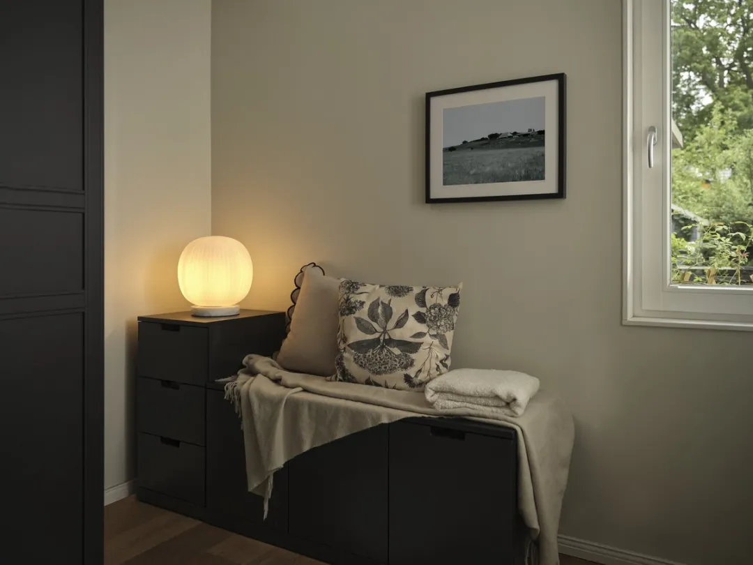 Osram Decor Glazen Tafellamp E27 - 310mm - Wit - afbeelding 6 van 6