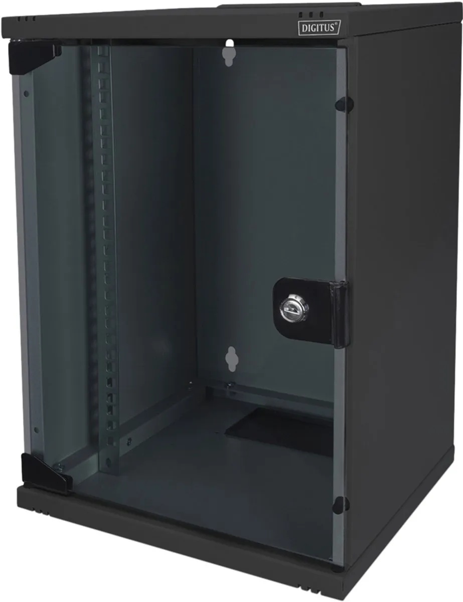 Digitus DN-10-09U Wandkast 9 HE - Grijs-wit - afbeelding 6 van 6