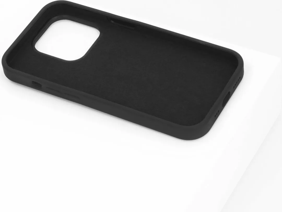 BMAX Siliconen Hoesje iPhone 14 Pro Max - Zwart