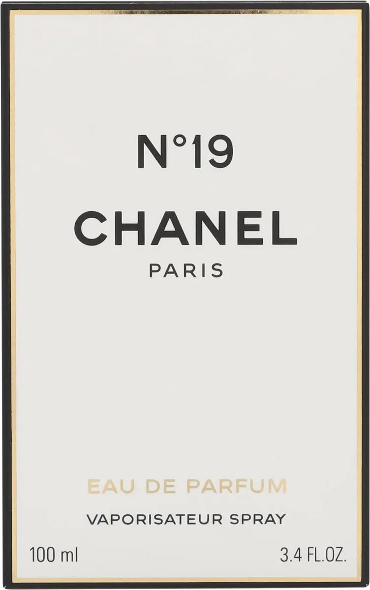 Chanel N°19 100 ml - Eau de Parfum - Damesparfum