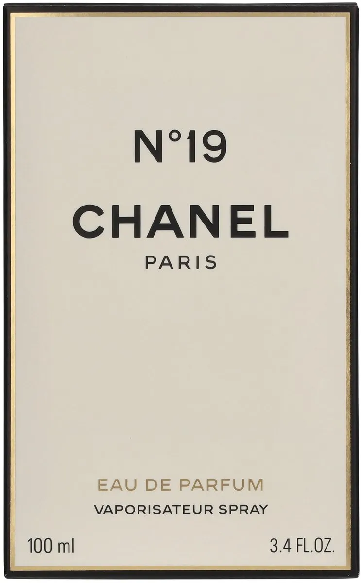 Chanel N°19 100 ml - Eau de Parfum - Damesparfum