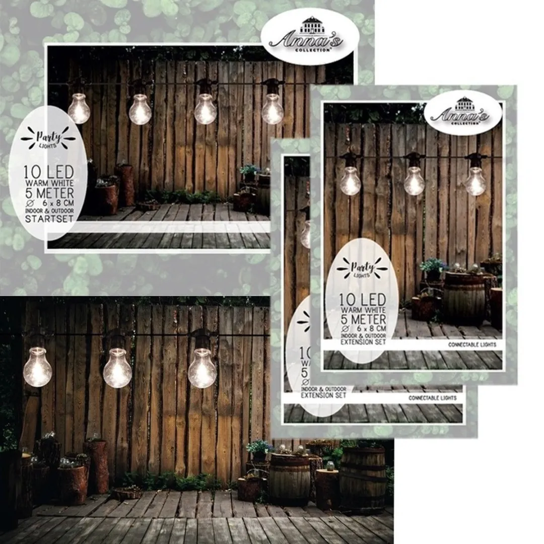 Anna's Collection Feestverlichting Lichtsnoer 15m