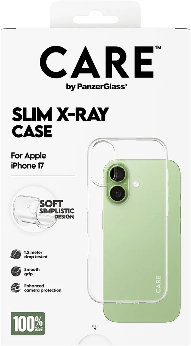PanzerGlass Moderne X-Ray Hoesje iPhone 17 - Zwart