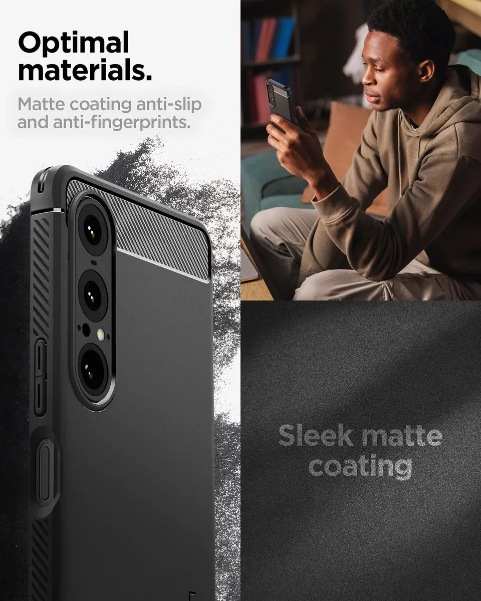 Spigen Rugged Armor Hoesje 8800283306521 - Zwart