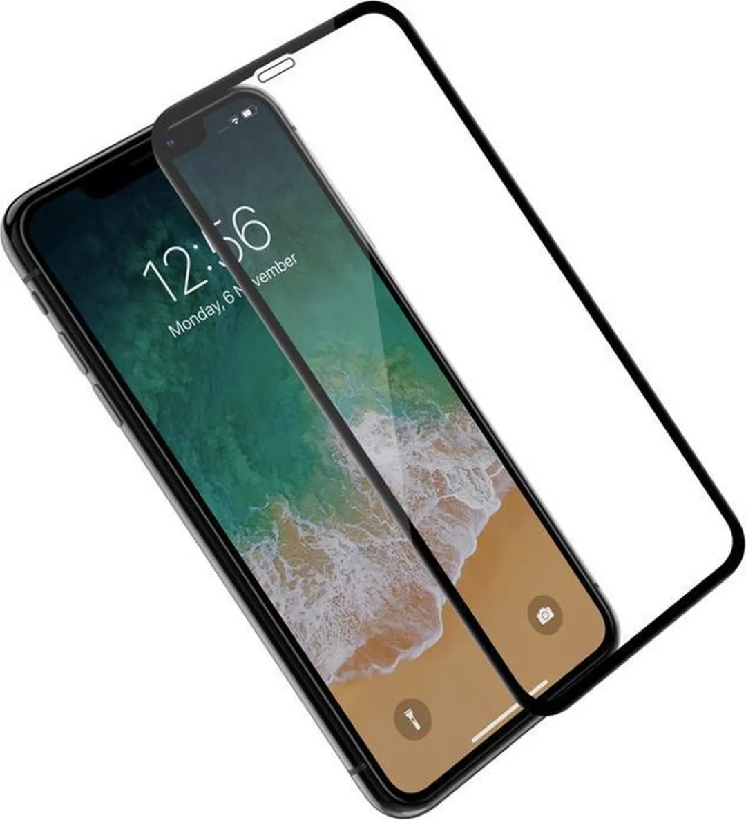 Nillkin FullFace Tempered Glass 3D CP+MAX iPhone XR - Zwart