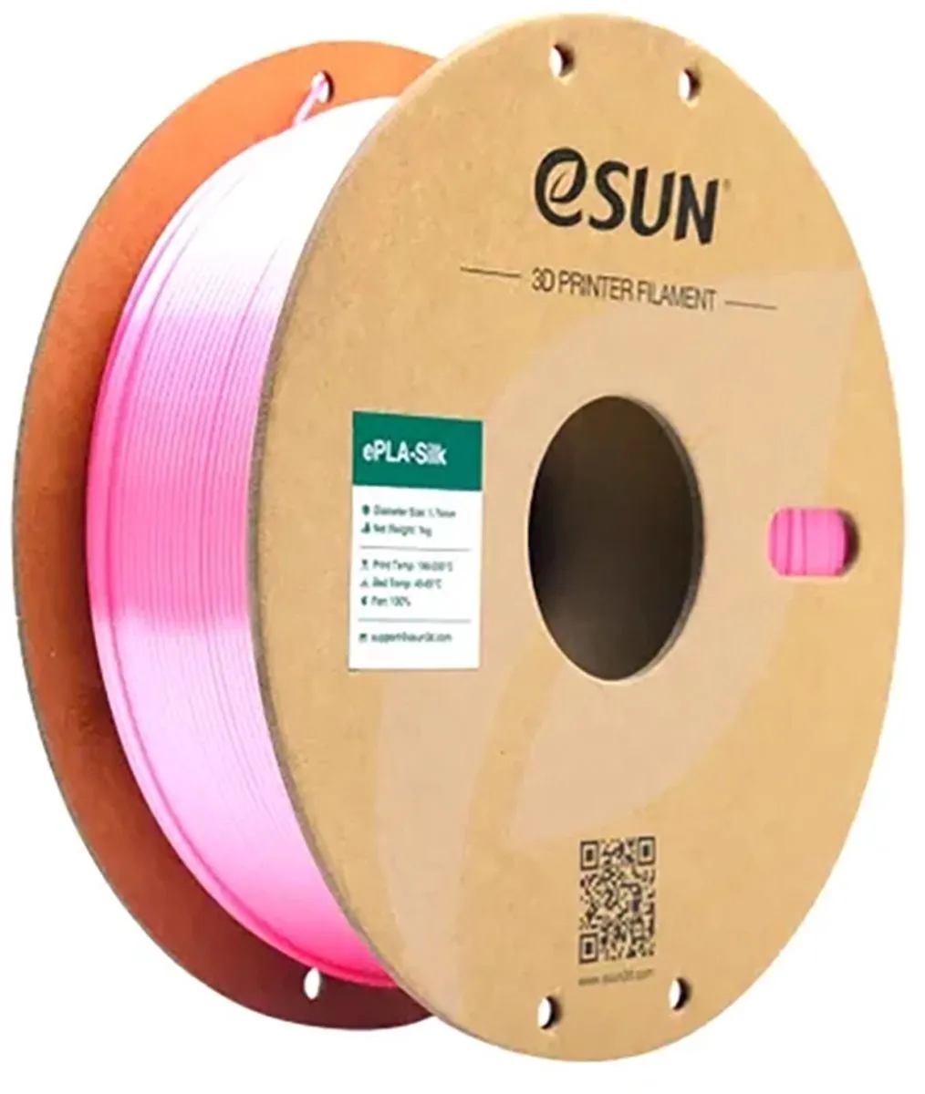 ESUN ePLA-Silk Roze zijdeglans 3D Filament 1kg