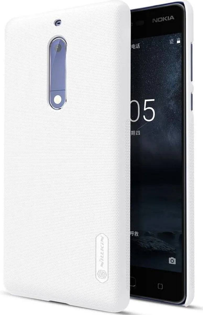 Nillkin Frosted Shield Hoesje Nokia 5 - Wit