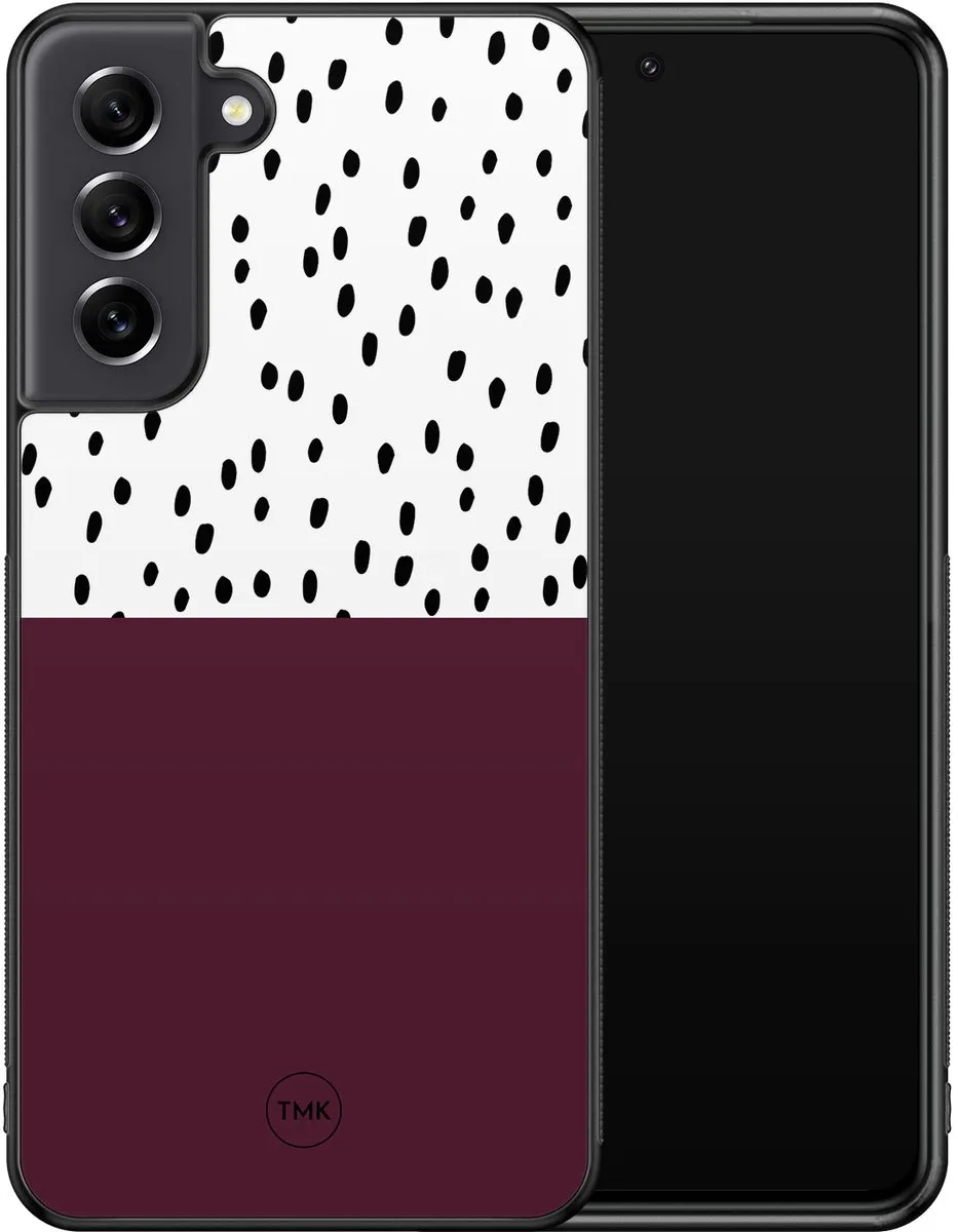 Casevibes S/S21FE/B/029 Hoesje Samsung Galaxy S21 FE - Paars