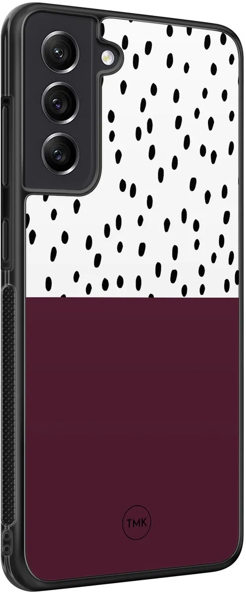 Casevibes S/S21FE/B/029 Hoesje Samsung Galaxy S21 FE - Paars