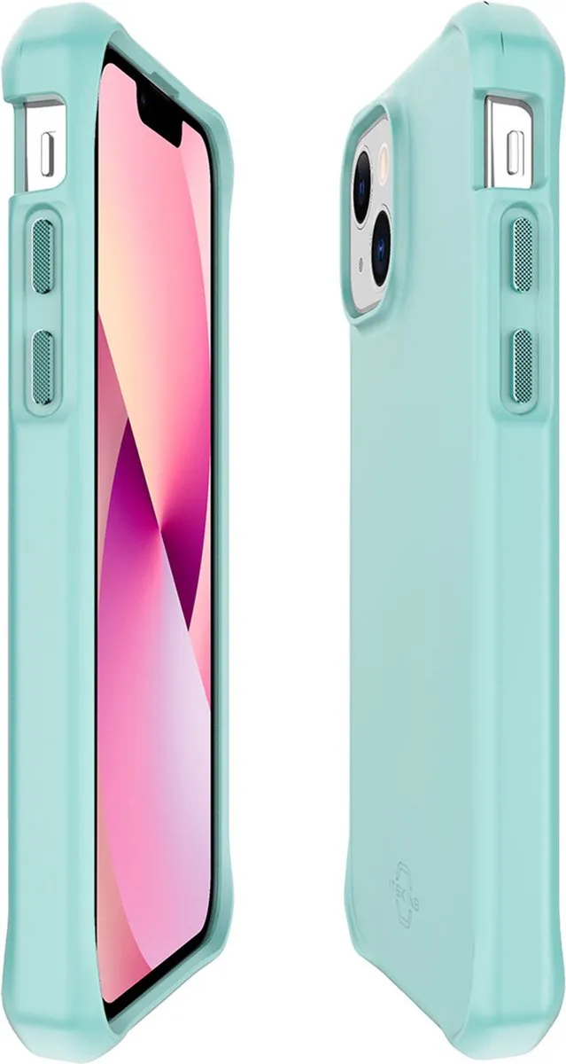 Itskins Silk Cover iPhone 13 AP2R-HMASI-LBLU - Blauw