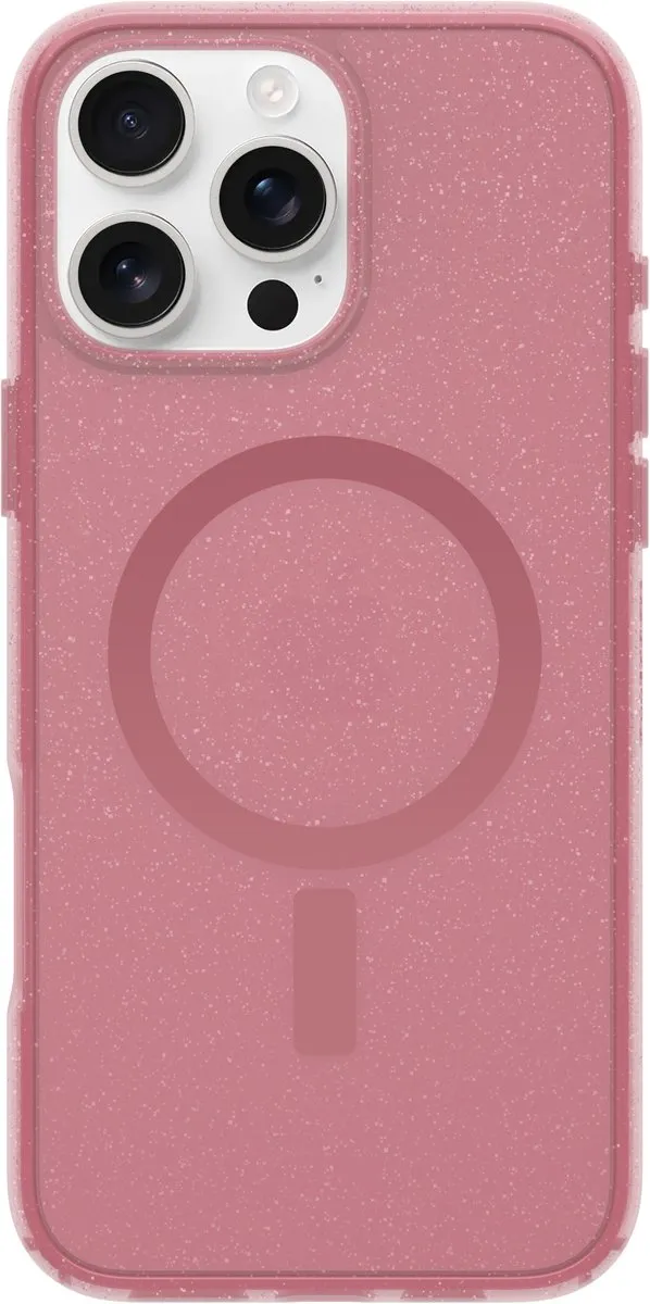 OtterBox Symmetry Clear Mag iPhone 16 Pro Max Hoesje - 77-96432 - Thimble Berry Pink