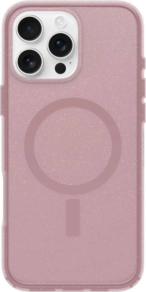 OtterBox Symmetry Clear Mag iPhone 16 Pro Max Hoesje - 77-96432 - Thimble Berry Pink