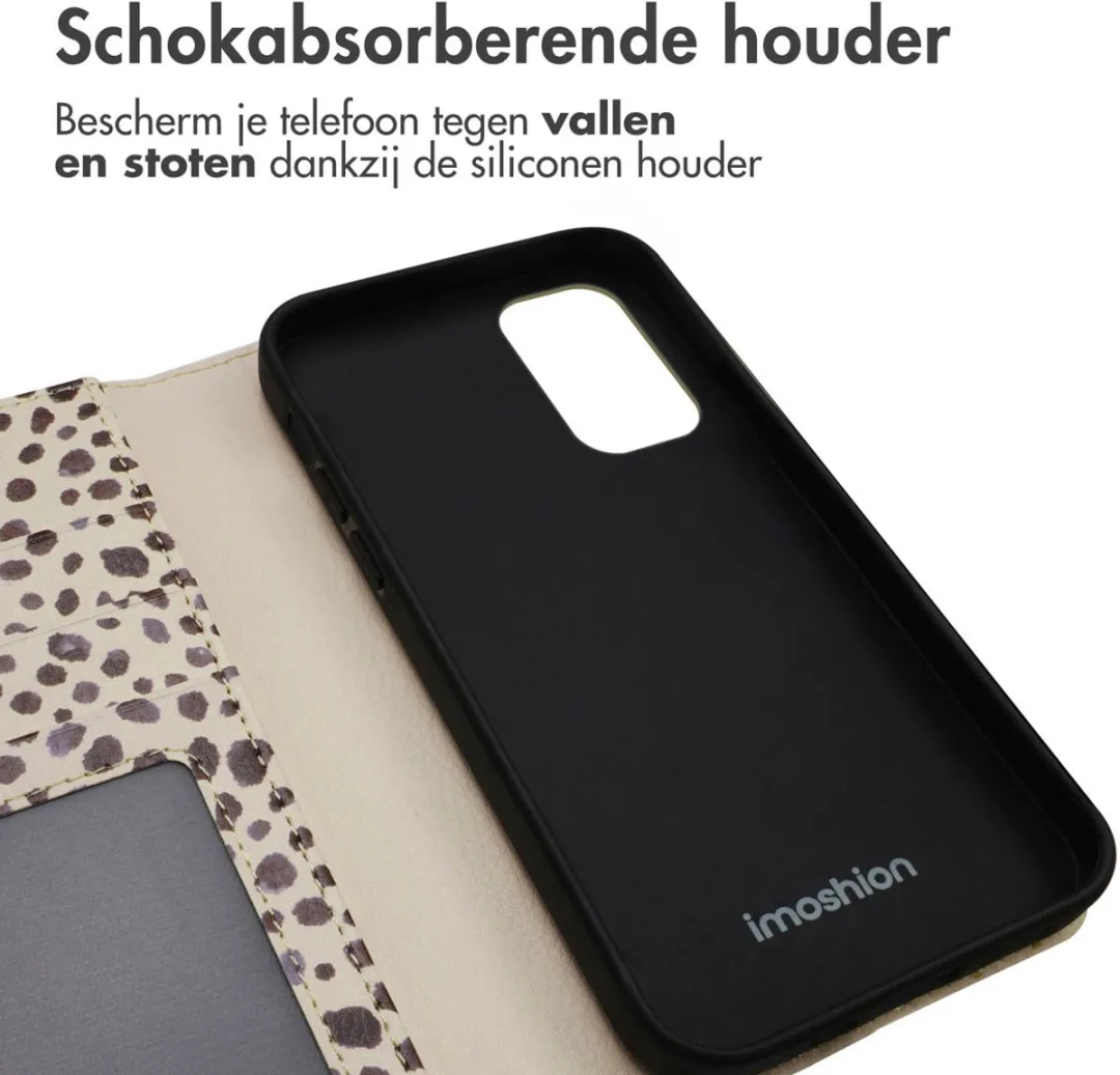 imoshion Hoesje Samsung Galaxy A33 - 3 Pasjes - Black And White Dots - afbeelding 5 van 6