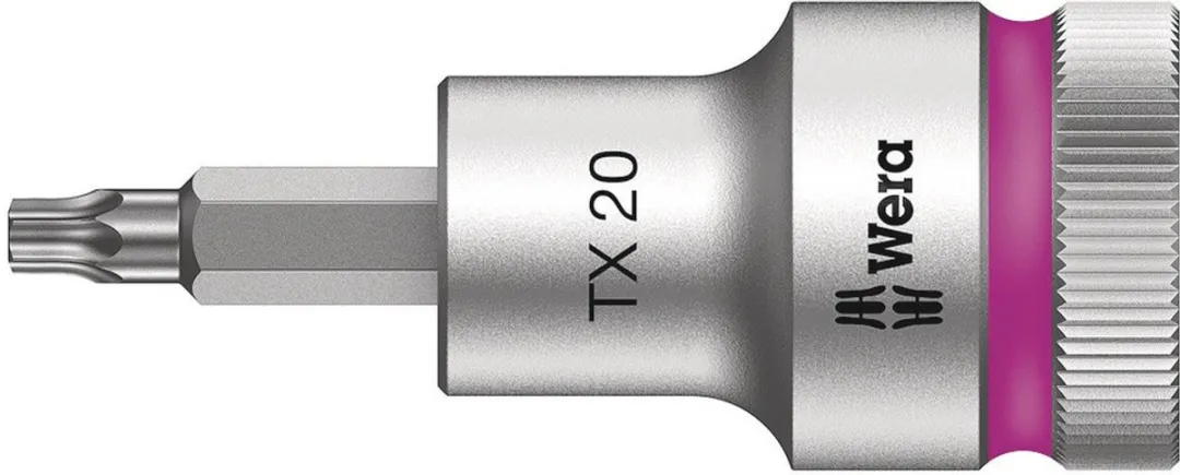 Wera 5003830001 TORX Bitdop TX20 - 1/2" - 60mm - Metaal