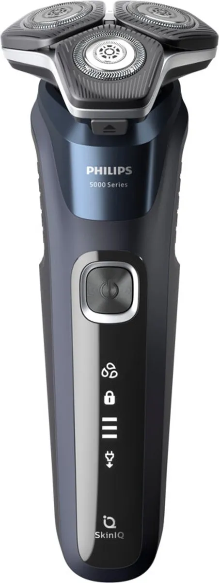 Philips Series 5000 S5885/25 Scheerapparaat - 3 Mesjes - Zwart/Blauw