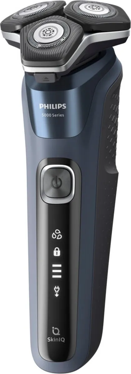 Philips Series 5000 S5885/25 Scheerapparaat - 3 Mesjes - Zwart/Blauw