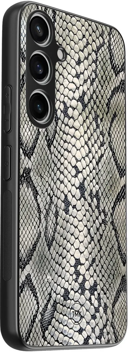 Casevibes Hoesje Samsung Galaxy A35 Snake Print - Beige