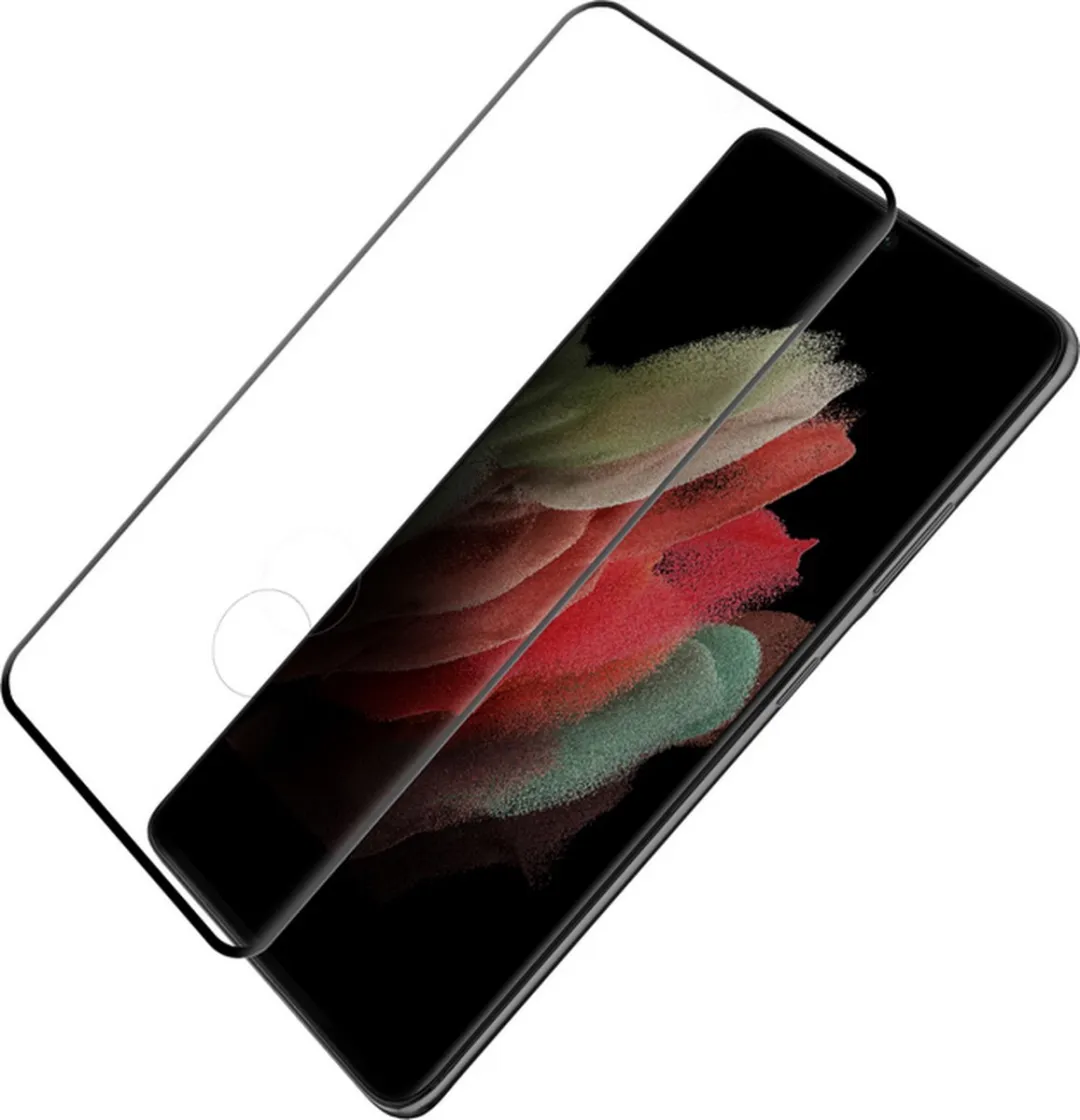 Nillkin Amazing CP+ Max Tempered Glass Galaxy S21 Ultra - Zwart - afbeelding 3 van 4
