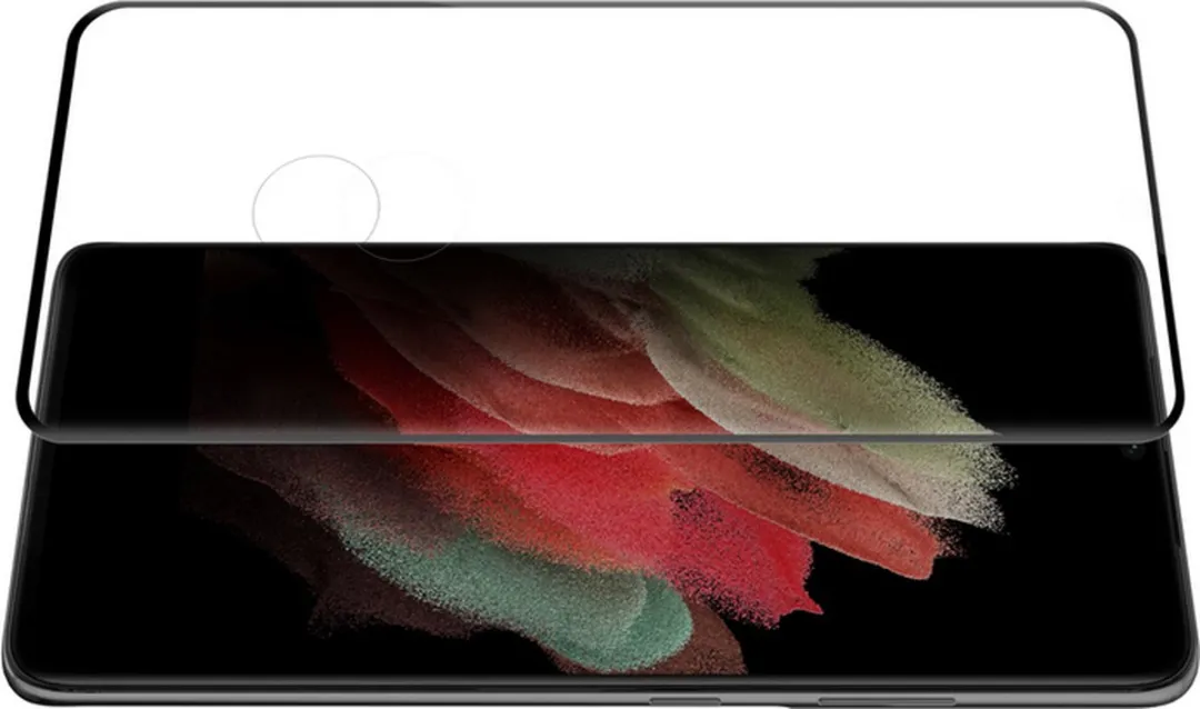 Nillkin Amazing CP+ Max Tempered Glass Galaxy S21 Ultra - Zwart - afbeelding 2 van 4