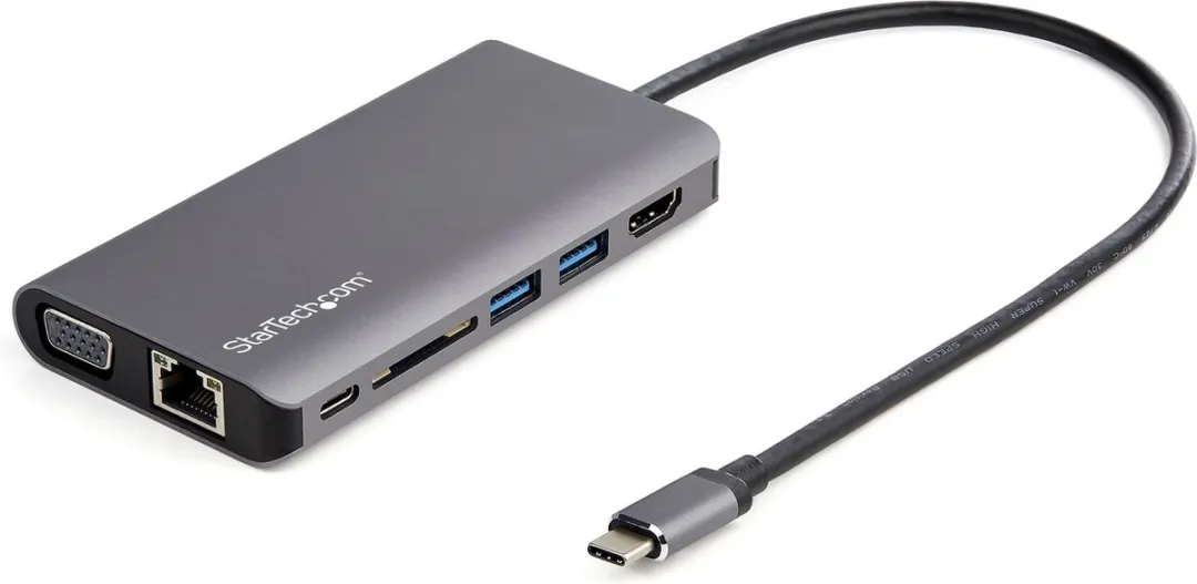 Startech DKT30CHVAUSP USB Hub - Zwart