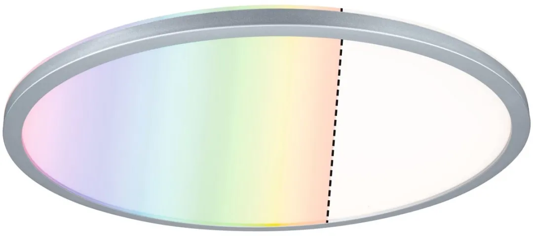 Paulmann Atria Shine LED-paneel 20W 42cm RGBW - Chroom mat