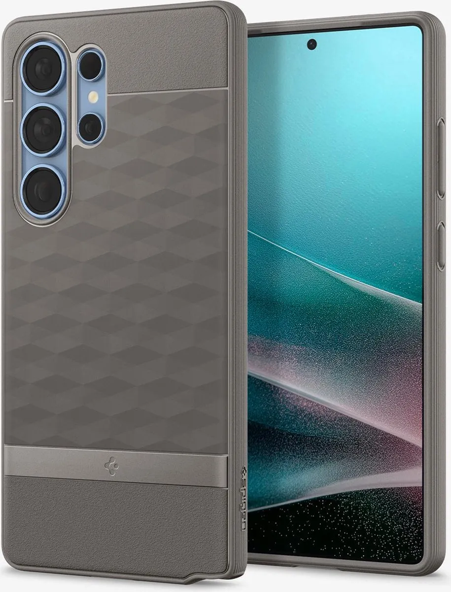 Spigen Parallax MagFit Hoesje S25 Ultra - MagSafe/Qi2 - Transparent - afbeelding 5 van 6