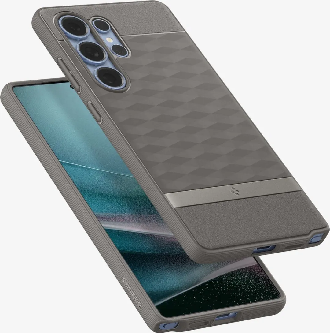 Spigen Parallax MagFit Hoesje S25 Ultra - MagSafe/Qi2 - Transparent - afbeelding 4 van 6