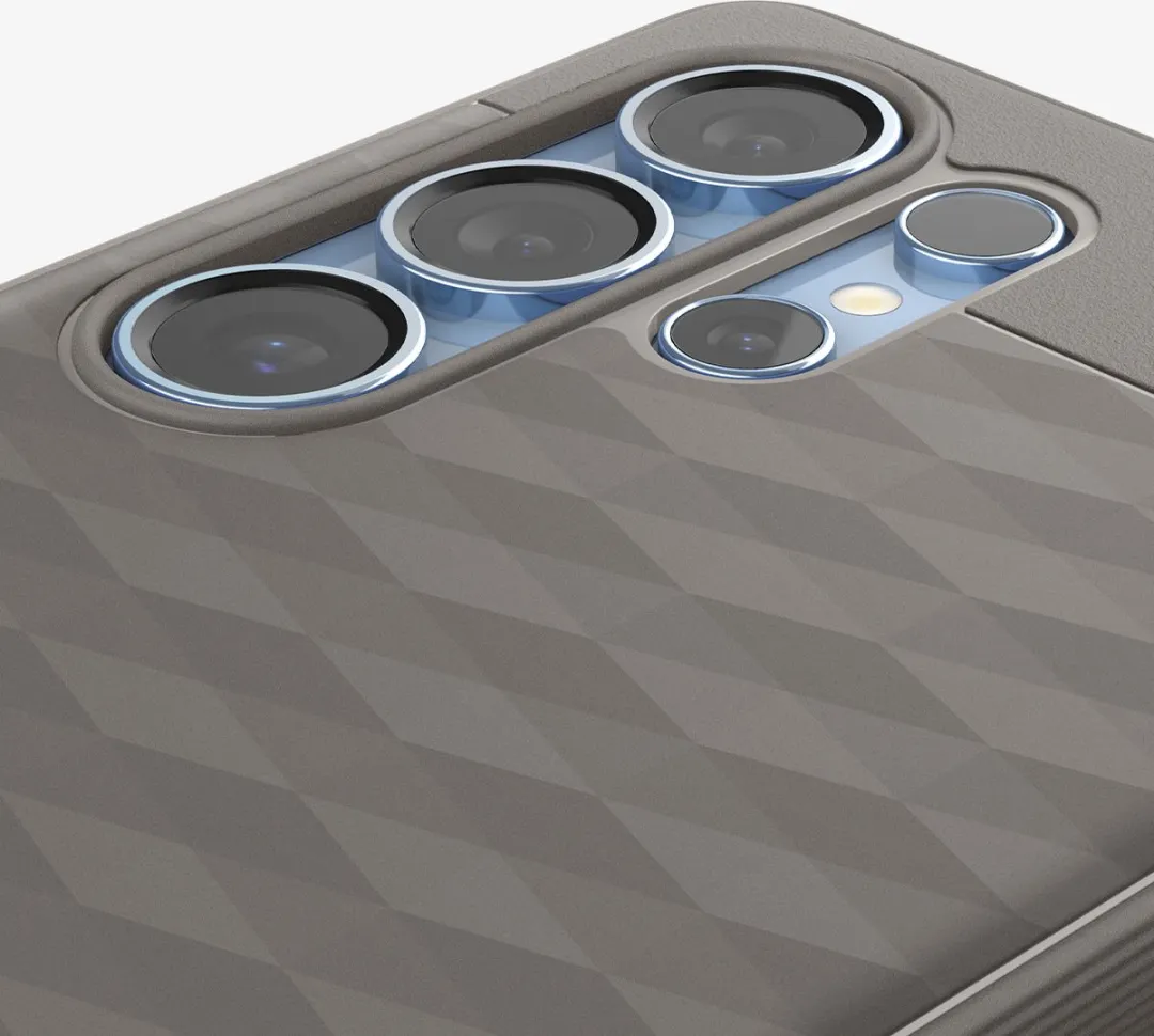 Spigen Parallax MagFit Hoesje S25 Ultra - MagSafe/Qi2 - Transparent - afbeelding 3 van 6