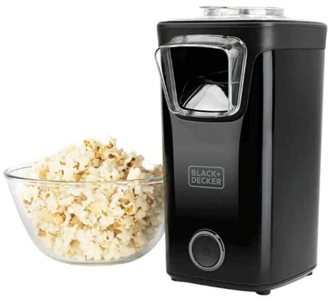 BLACK+DECKER BXPC1100E Popcornmachine 1100W - Zwart