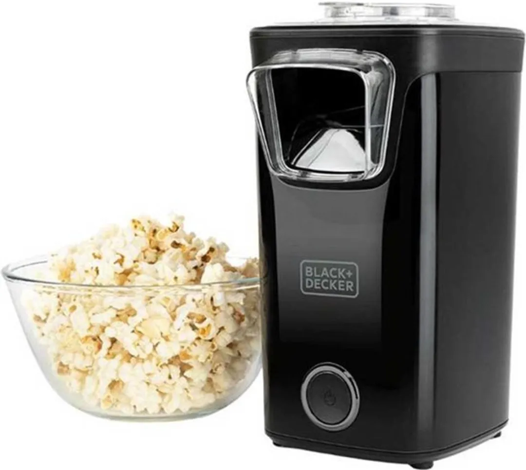 BLACK+DECKER BXPC1100E Popcornmachine 1100W - Zwart - afbeelding 6 van 6