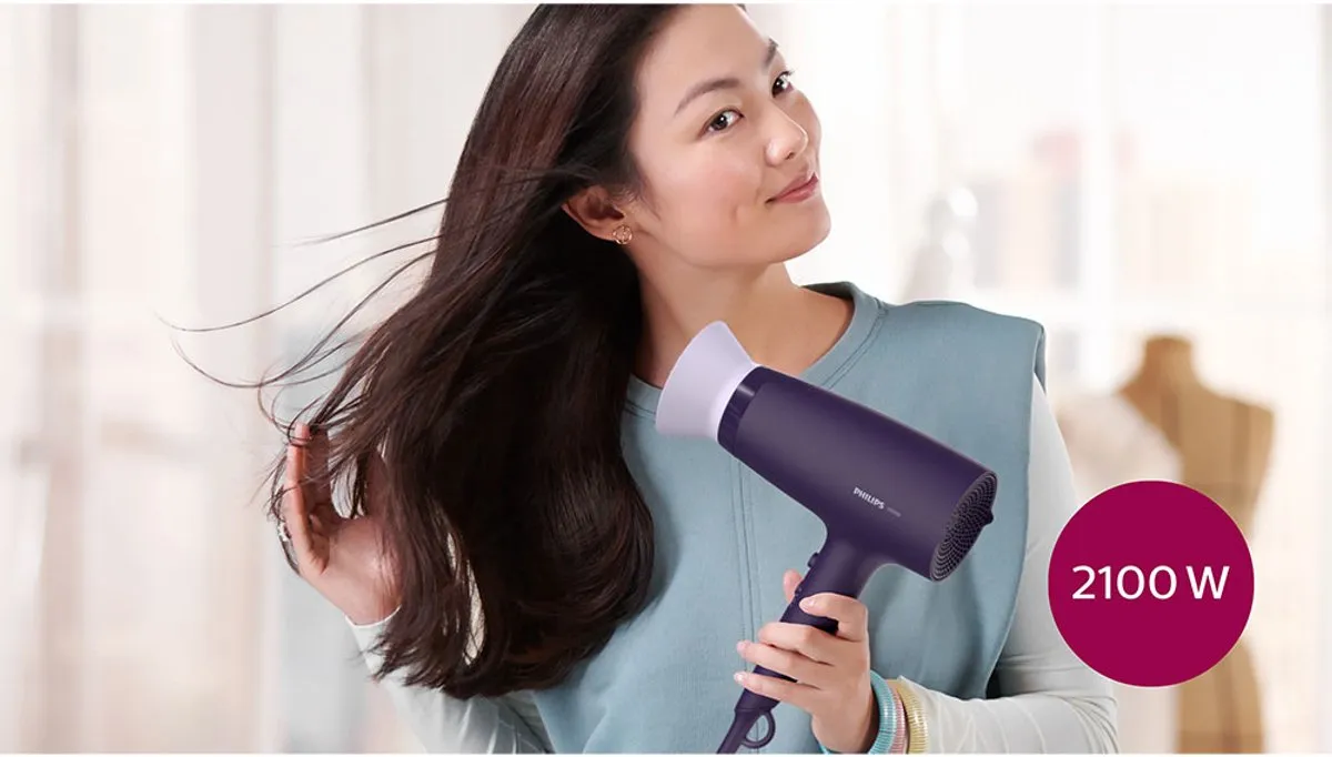 Philips BHD340/10 Haardroger - 2100W - Violet
