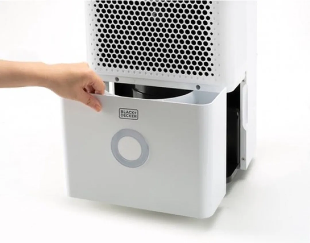 BLACK+DECKER BXDH12E Luchtontvochtiger - 175W - 12m² - Wit - afbeelding 2 van 6