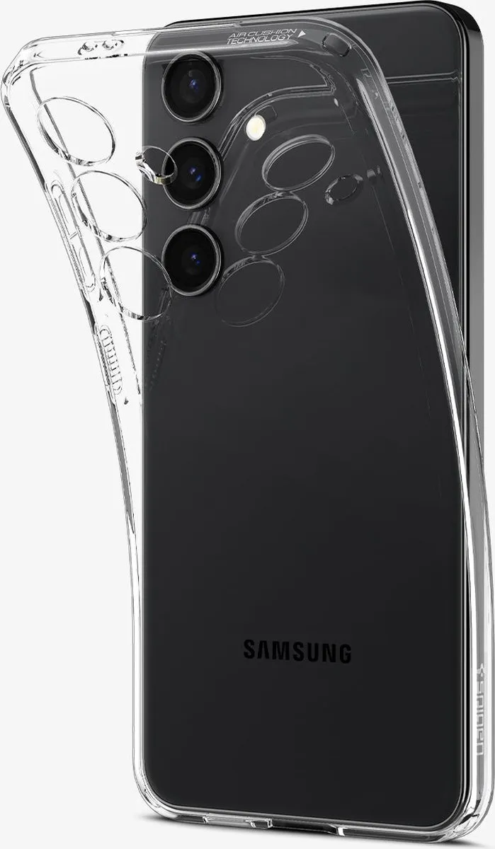 Spigen Liquid Crystal ACS07343 Hoesje - Samsung Galaxy S24 - Transparant