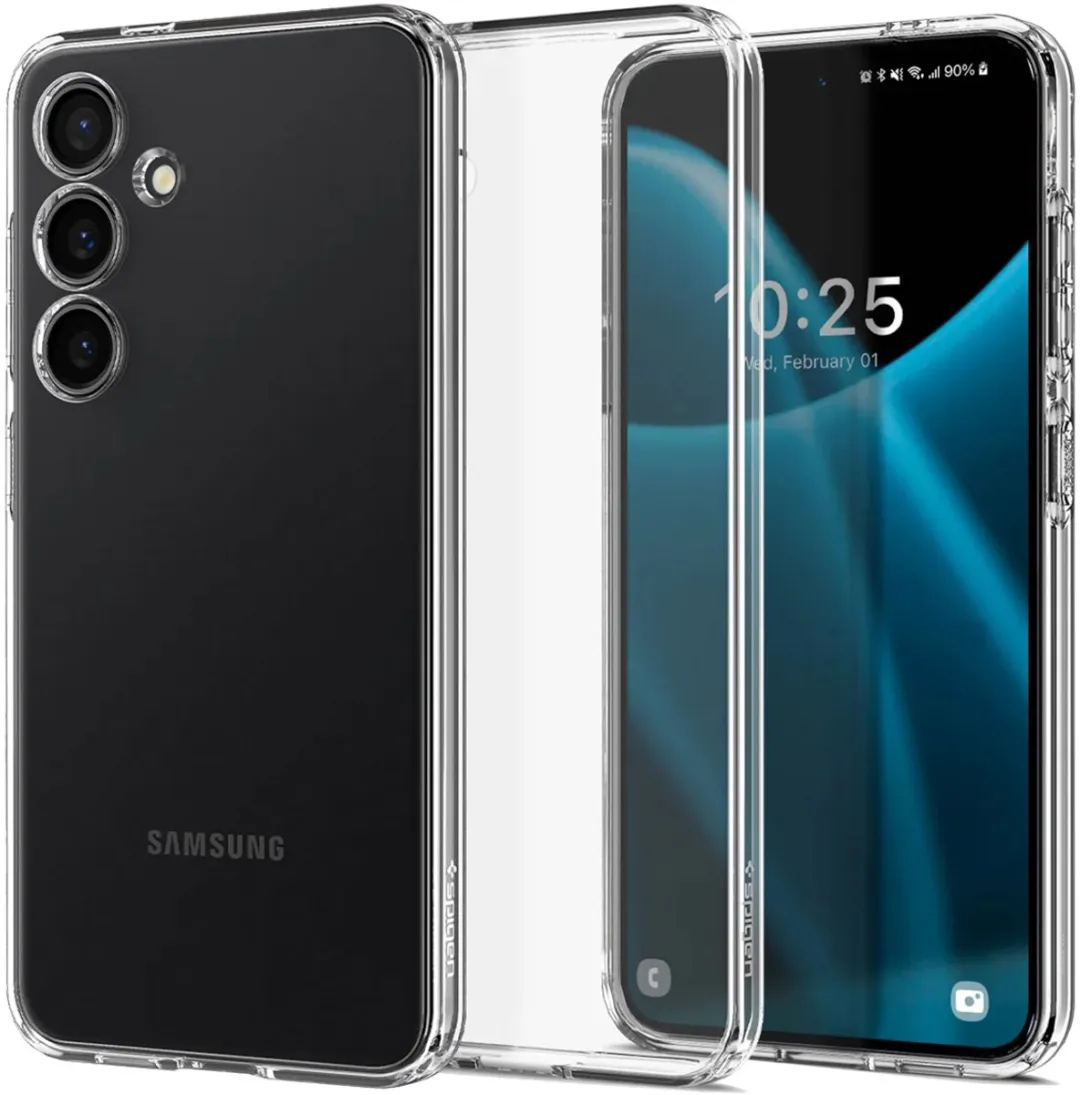 Spigen Liquid Crystal ACS07343 Hoesje - Samsung Galaxy S24 - Transparant