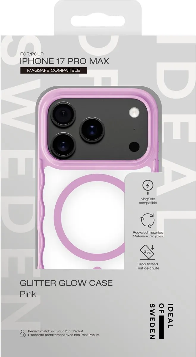 iDeal of Sweden Frame Case Magsafe iPhone 17 Pro Max - IDFRCMS-I2567P-51 - Pink - afbeelding 5 van 5