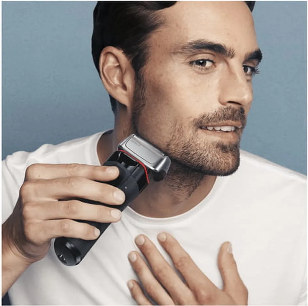 Braun Series 8 8340s Scheerapparaat - 4 Mesjes - Zwart/Rood