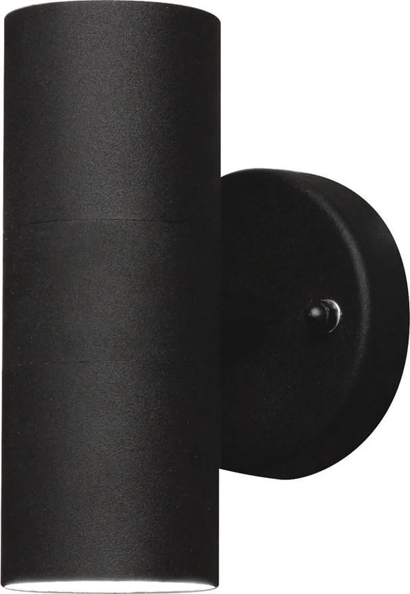 Konstsmide Modena Wandspot Twin GU10 17cm - Matzwart