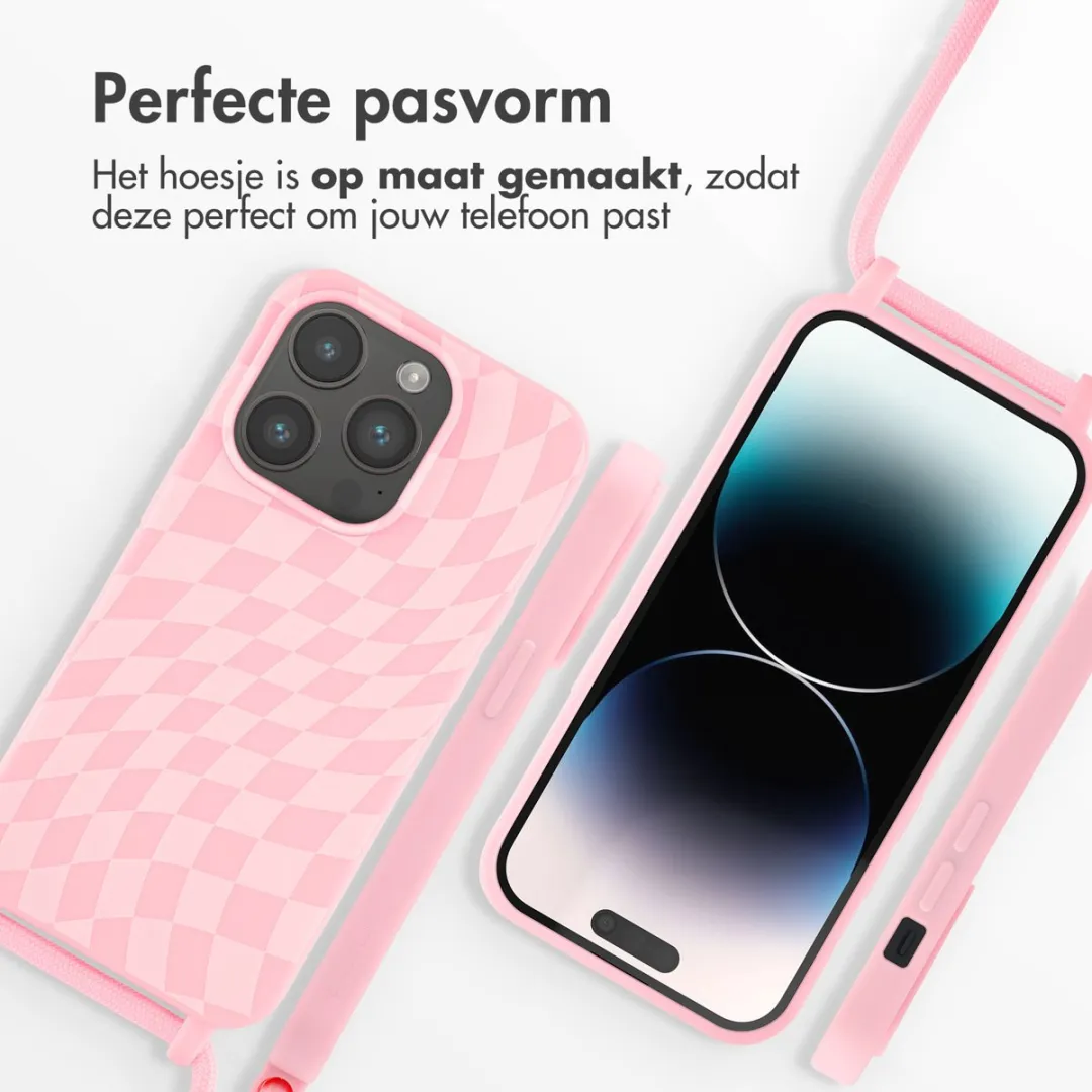 Imoshion Hoesje Apple iPhone 14 Pro - Siliconen Retro Pink