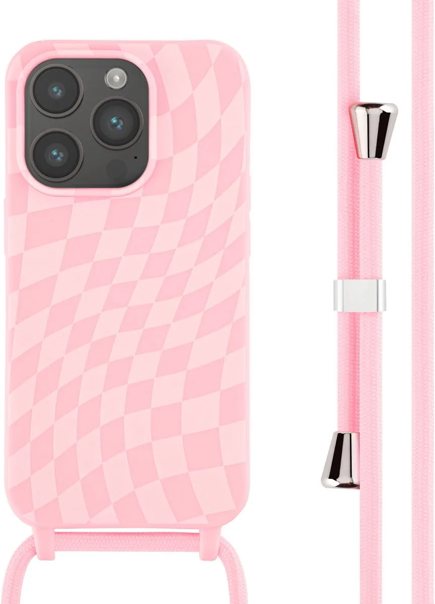 Imoshion Hoesje Apple iPhone 14 Pro - Siliconen Retro Pink