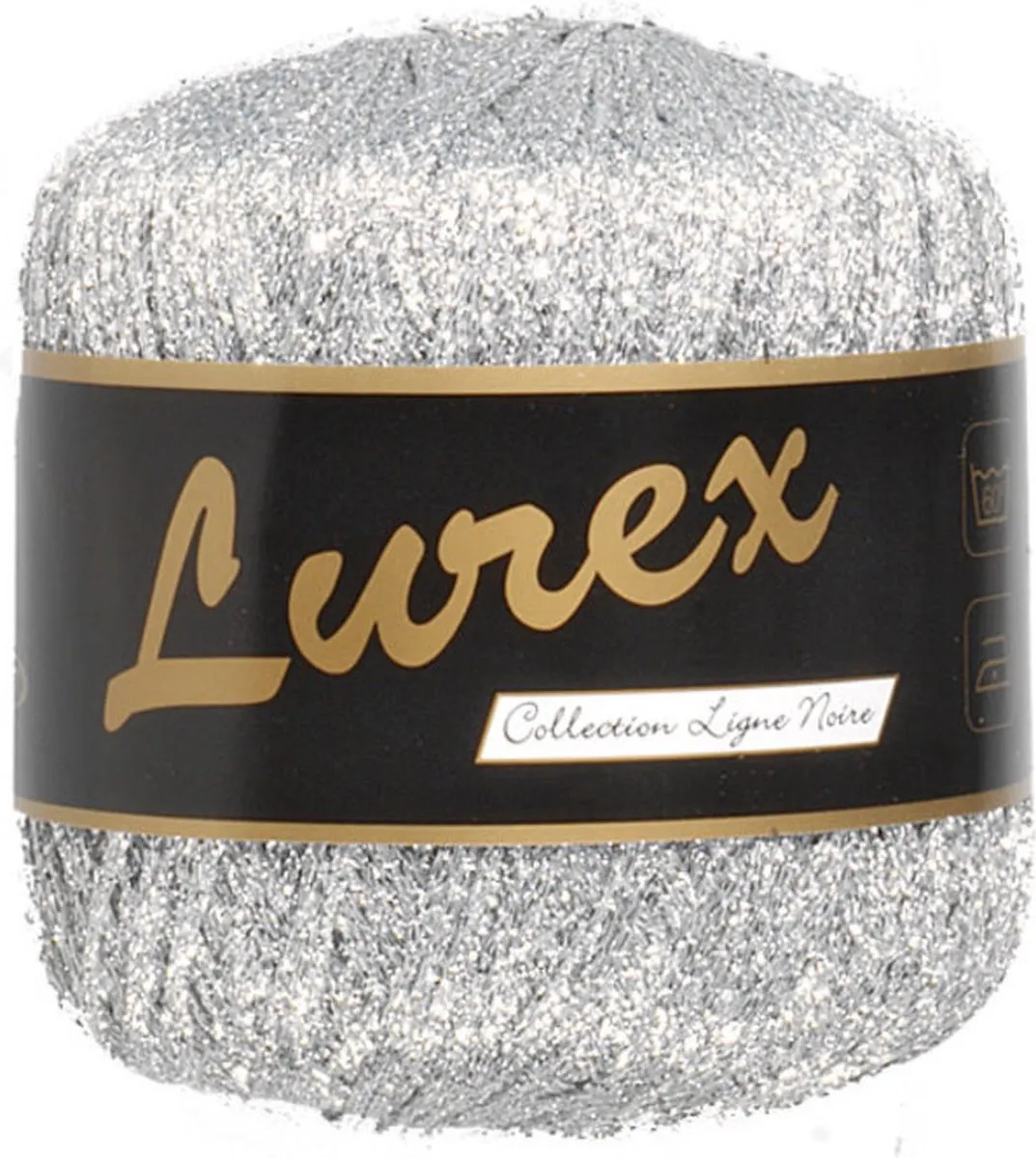 Creativ Company Glitter Garen 25gr - Zilver