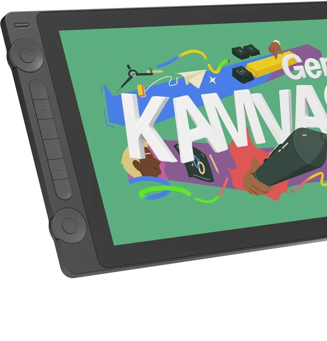 Huion Kamvas 16 Gen 3 GS1563 Pen Display - 16" - Zwart