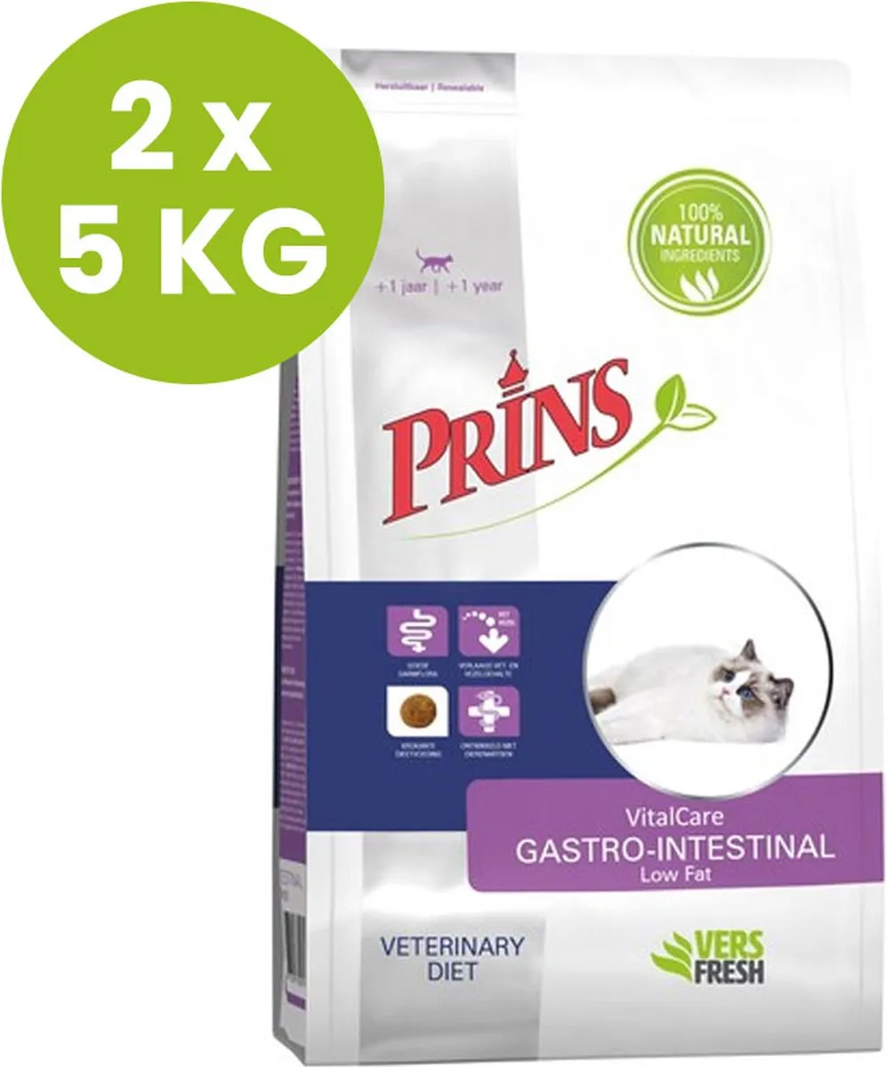 Prins VitalCare Diet Gastro-Intestinal Kattenvoer