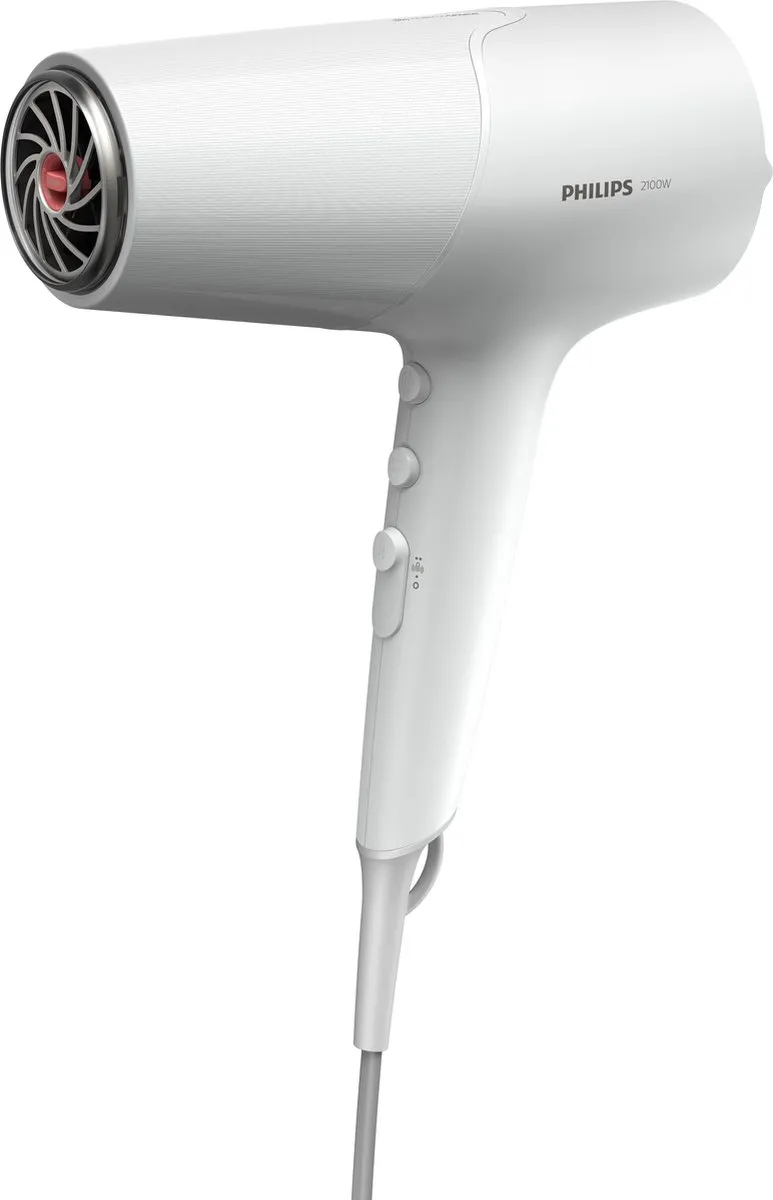 Philips Series 5000 BHD500/20 Föhn - 2100W - Wit/Metallic