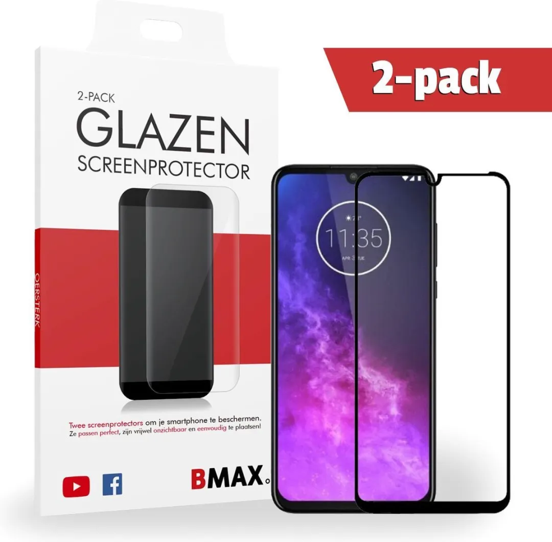 BMAX Screenprotector Motorola Moto One