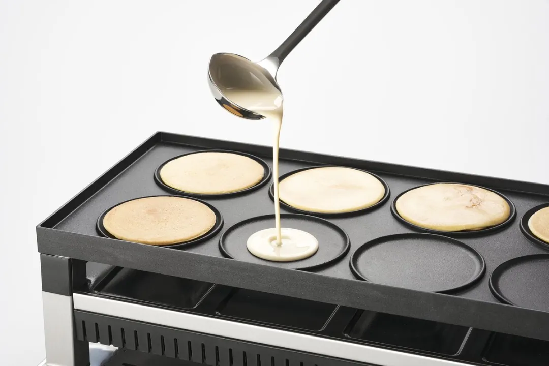 Solis Raclette & Pizza Grill 1400W - 8 Personen - Zilver
