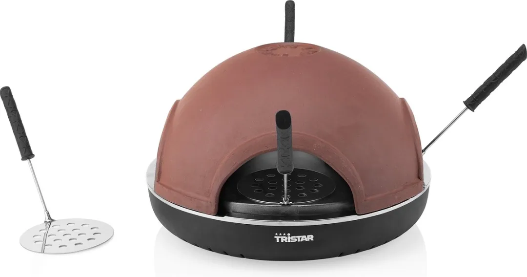 Tristar Pizza Festa PZ-9154 Gourmetset 4 Personen - 900W - afbeelding 6 van 6